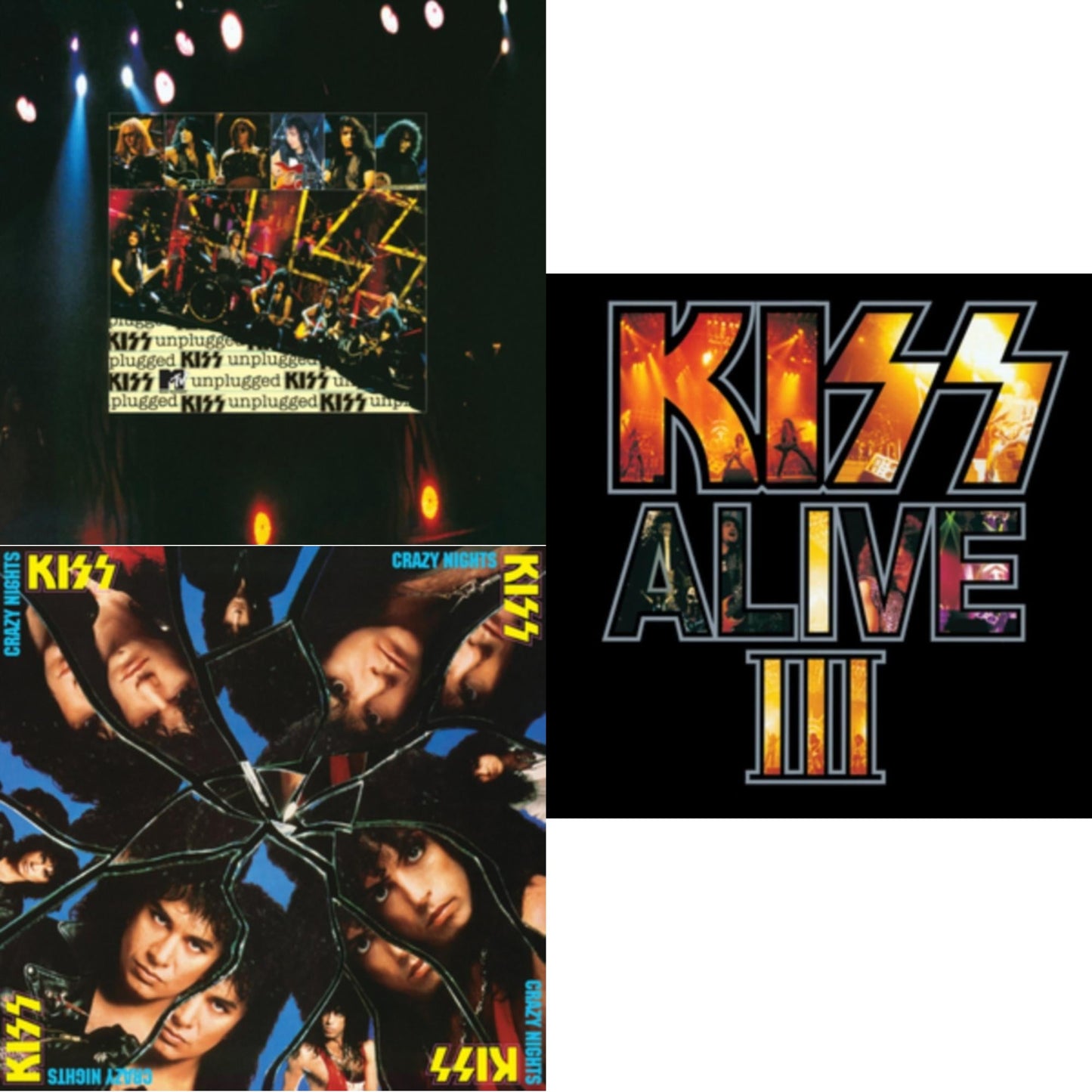Mtv Unplugged & Crazy Nights & Alive Iii