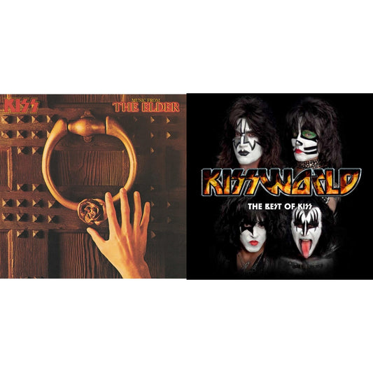 Music From The Elder (Half-Speed Master/Clear LP Vinyl/180G) & Kissworld - The Best Of Kiss (2 LP)