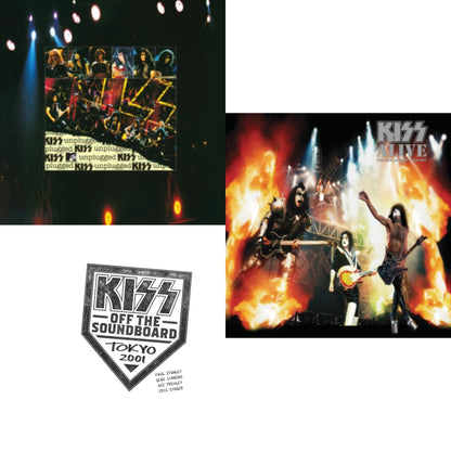 This is a 3 LP Vinyl SKU bundle.
1.This LP Vinyl is brand new.Format: LP VinylMusic Style: Hard RockThis item's title is: Kiss Off The Soundboard: Tokyo 2001 (3LP)Artist: KissLabel: UMEBarcode: 602435345574Release Date: 6/11/2021
2.This LP Vinyl is brand new.