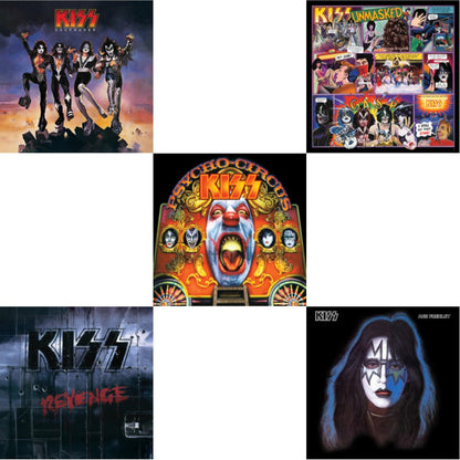 Destroyer & Revenge & Psycho Circus & Unmasked & Ace Frehley