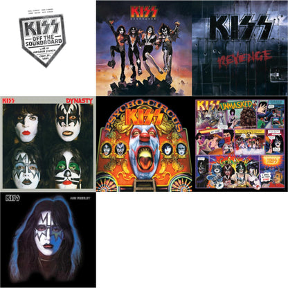 Kiss Off The Soundboard: Live In Virginia Beach (3LP) & Destroyer & Revenge & Dynasty & Psycho Circus & Unmasked & Ace Frehley