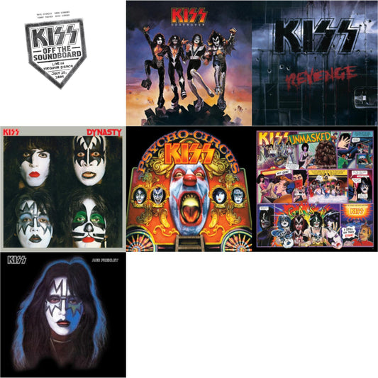 Kiss Off The Soundboard: Live In Virginia Beach (3LP) & Destroyer & Revenge & Dynasty & Psycho Circus & Unmasked & Ace Frehley