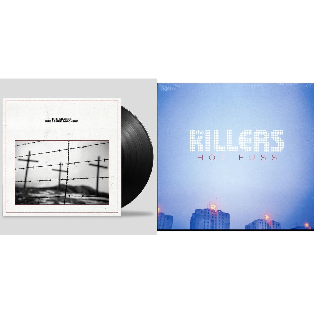 Killers - Pressure Machine & Hot Fuss - LP Vinyl Bundle