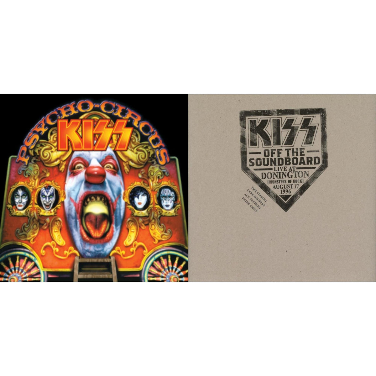 Kiss - Kiss Off The Soundboard: Donington 1996 (Live) (3LP) & Psycho Circus