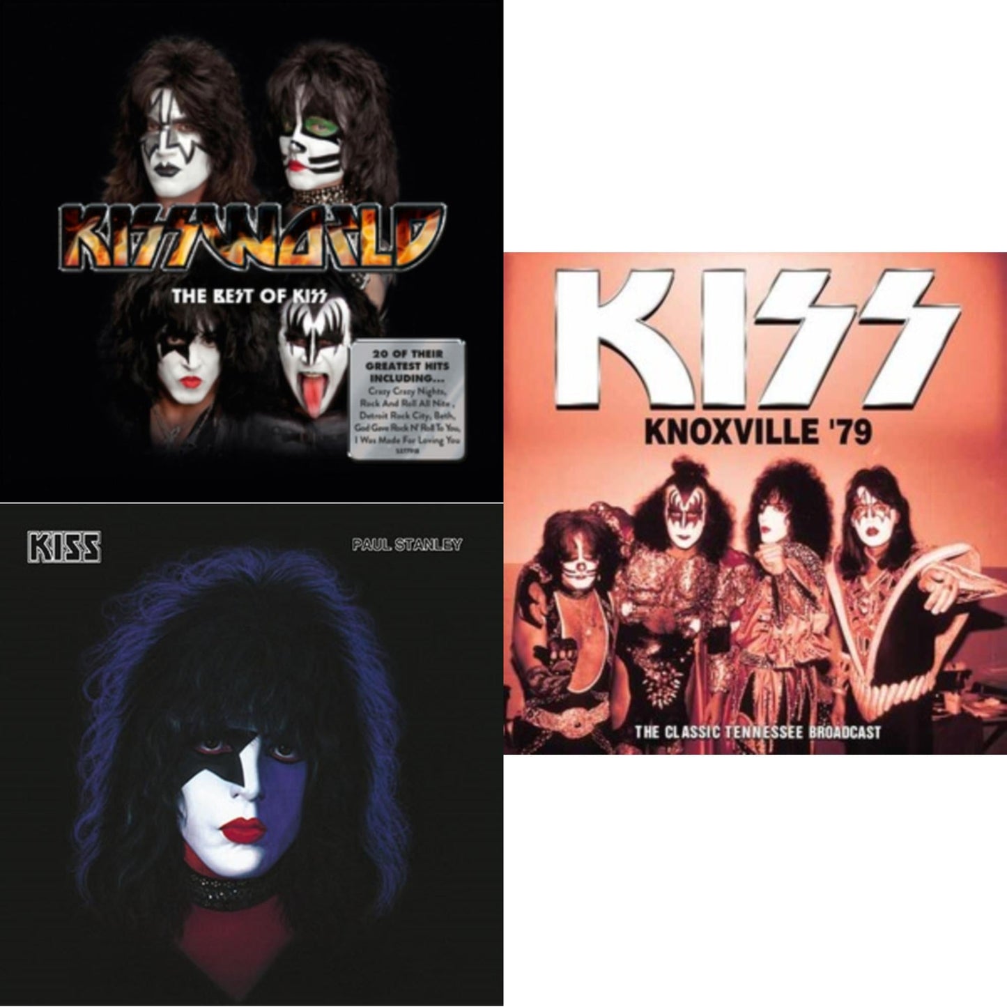 Kissworld - The Best Of Kiss & Paul Stanley & Knoxville '79