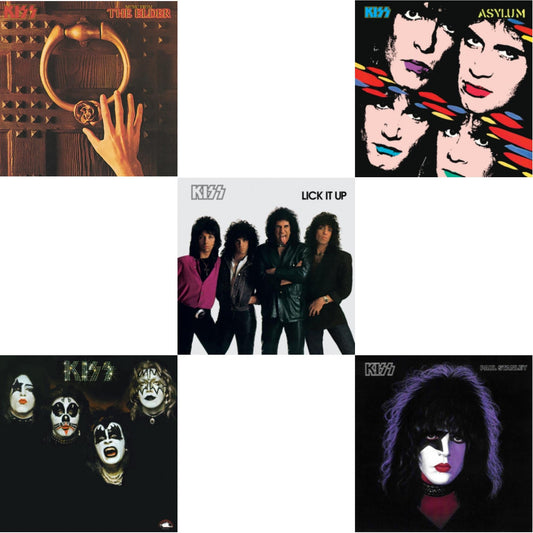 Music From The Elder (Half-Speed Master/Clear LP Vinyl/180G) & Kiss & Lick It Up & Asylum & Paul Stanley