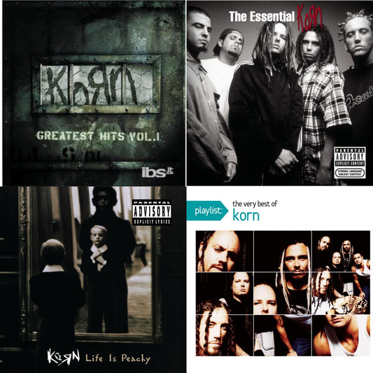 Greatest Hits Vol.1 & Essential Korn & Life Is Peachy & Playlist: Very Best Of Korn