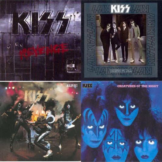 Revenge & Dressed To Kill & Alive & Creatures Of Night