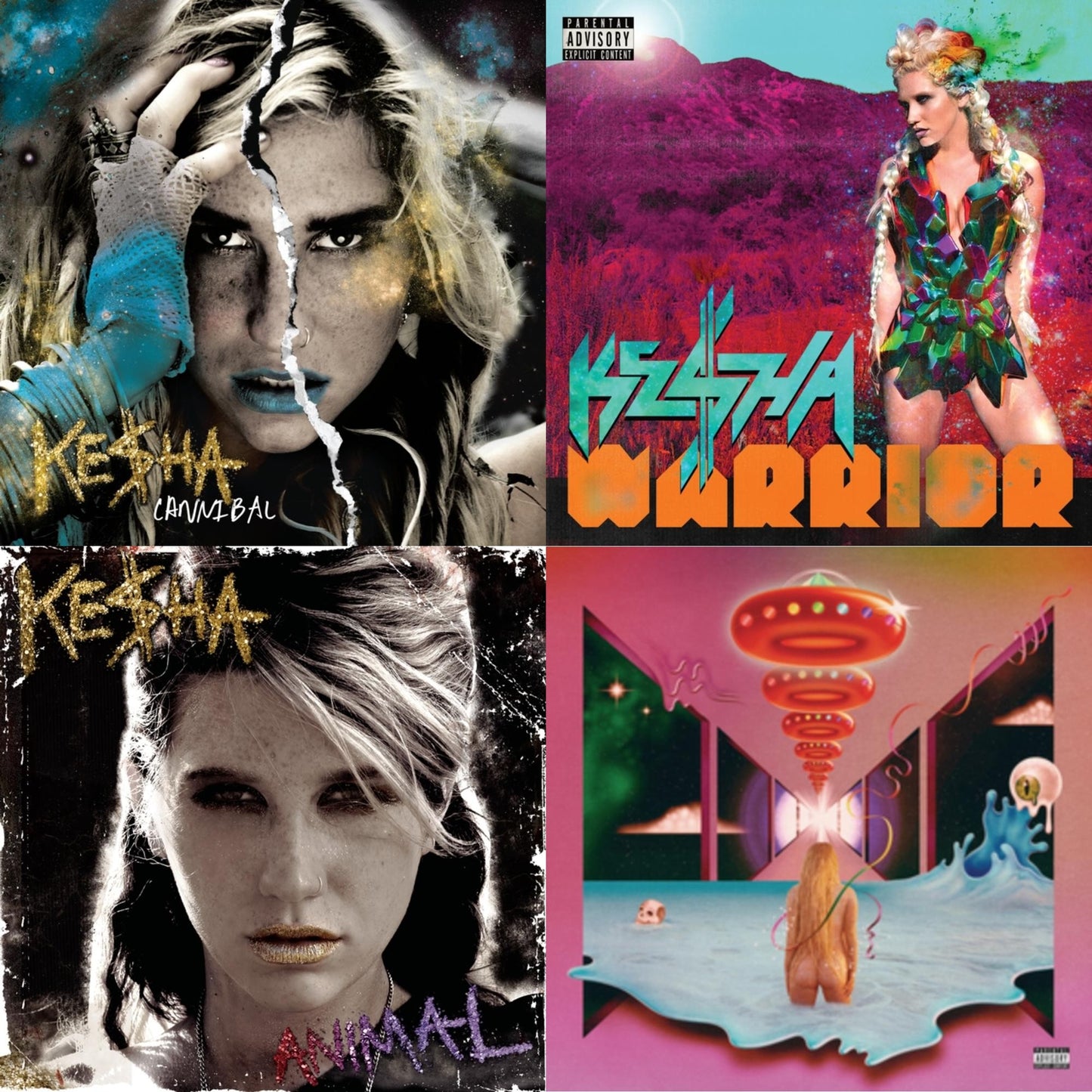 Cannibal (Expanded Edition) & Warrior (Expanded Edition) & Animal (Expanded Edition) & Rainbow (X) (2LP/150G/Dl Card)