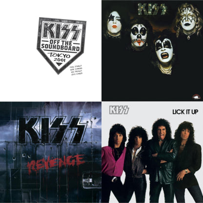 Kiss Off The Soundboard: Tokyo 2001 (3LP) & Kiss & Revenge & Lick It Up