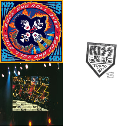 Kiss Off The Soundboard: Tokyo 2001 (3LP) & Mtv Unplugged & Rock & Roll Over