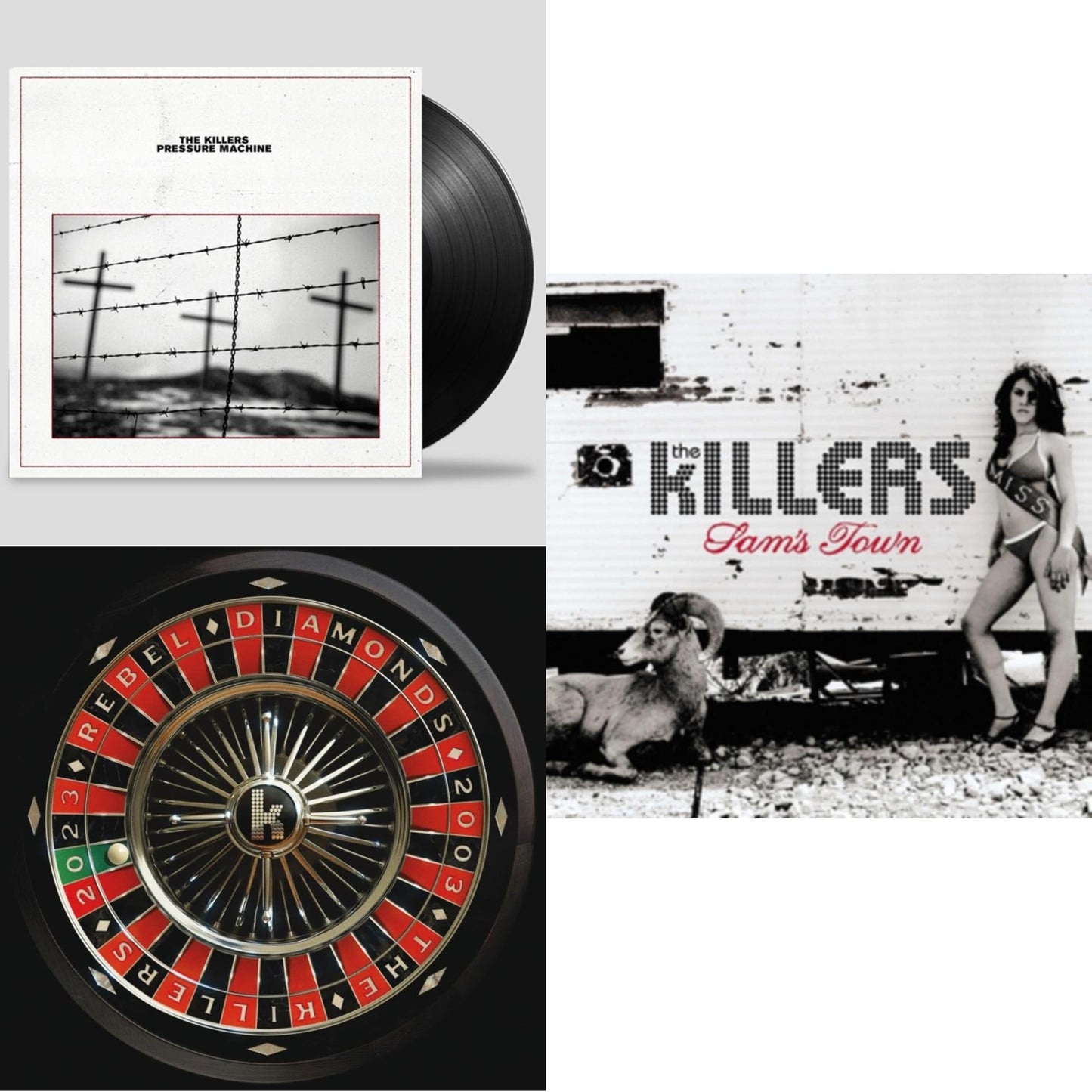 Pressure Machine & Rebel Diamonds (2LP) & Sam's Town