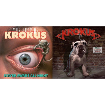 This is a 2 LP Vinyl SKU bundle.
1.This LP Vinyl is brand new.Format: LP VinylMusic Style: Hard RockThis item's title is: Stayed Awake All Night (180G/Translucent Green & White Marbled LP Vinyl)Artist: KrokusLabel: Music On VinylBarcode: 8719262032255Release Date: 12/15/2023
2.