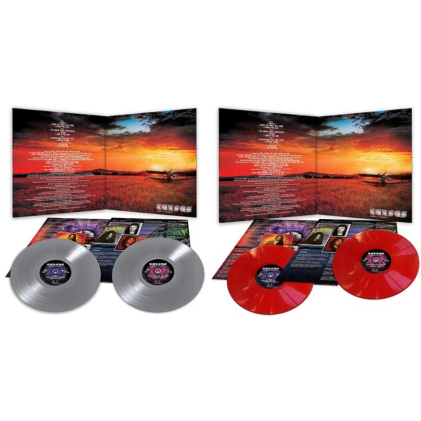 This is a 2 LP Vinyl SKU bundle.
1.This LP Vinyl is brand new.Format: LP VinylMusic Style: Prog RockThis item's title is: Somewhere To Elsewhere (Silver Vinyl/Limited/2LP)Artist: KansasLabel: MAGNA CARTABarcode: 889466263811Release Date: 5/6/2022
2.This LP Vinyl is brand new.