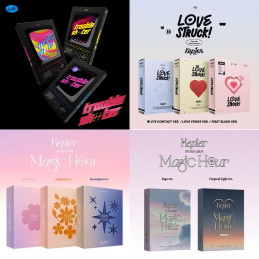 Troubleshooter & Lovestruck! (4Th Mini Album) & Magic Hour (5Th Mini Album) & Magic Hour Unit Ver. (5Th Mini Album)