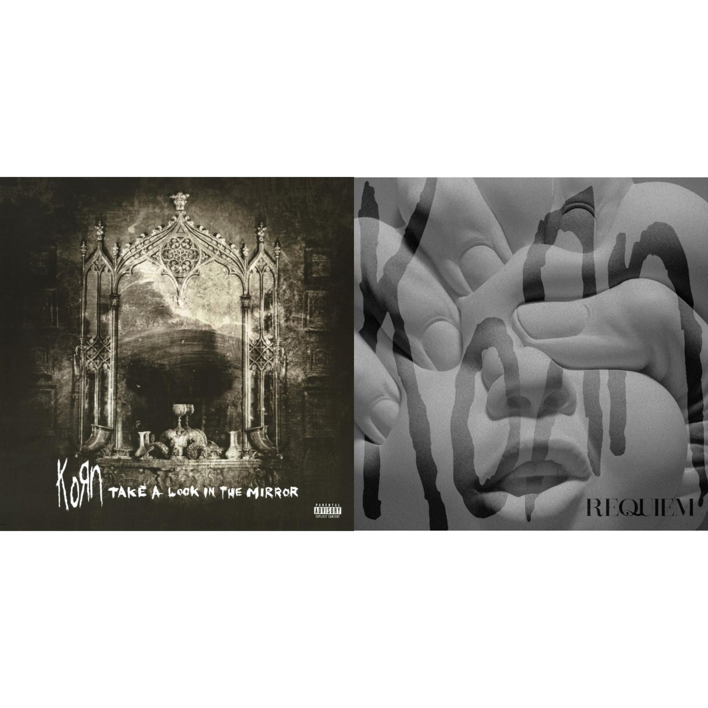 This is a 2 LP Vinyl SKU bundle.
1.This LP Vinyl is brand new.Format: LP VinylMusic Style: Nu MetalThis item's title is: Take A Look In The Mirror (2 LP) (140G)Artist: KornLabel: LEGACY/ EPICBarcode: 190758439914Release Date: 11/2/2018
2.This LP Vinyl is brand new.