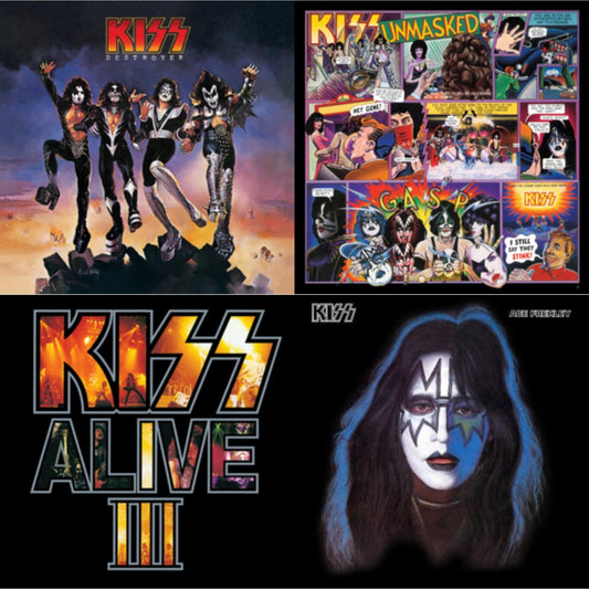 Destroyer & Unmasked & Alive Iii & Ace Frehley