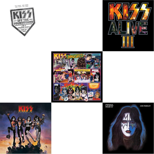 Kiss Off The Soundboard: Live In Virginia Beach (3LP) & Destroyer & Unmasked & Alive Iii & Ace Frehley