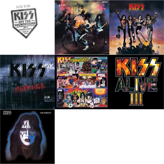 Kiss Off The Soundboard: Live In Virginia Beach (3LP) & Alive & Destroyer & Revenge & Unmasked & Alive Iii & Ace Frehley