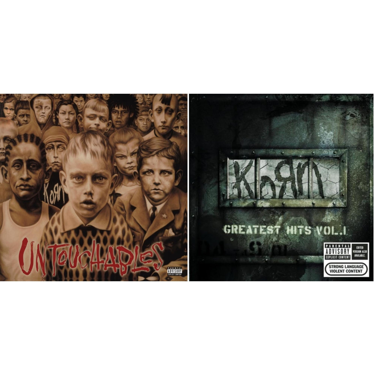 Korn - Greatest Hits Vol.1 & Untouchables - CD Bundle