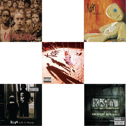 Greatest Hits Vol.1 & Life Is Peachy & Korn (Explicit) & Issues (Explicit) & Untouchables