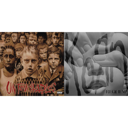 This is a 2 LP Vinyl SKU bundle.
1.This LP Vinyl is brand new.Format: LP VinylMusic Style: Alternative RockThis item's title is: Untouchables (X) (2LP/140G)Artist: KornLabel: LEGACY/ EPICBarcode: 190758440217Release Date: 11/2/2018
2.This LP Vinyl is brand new.