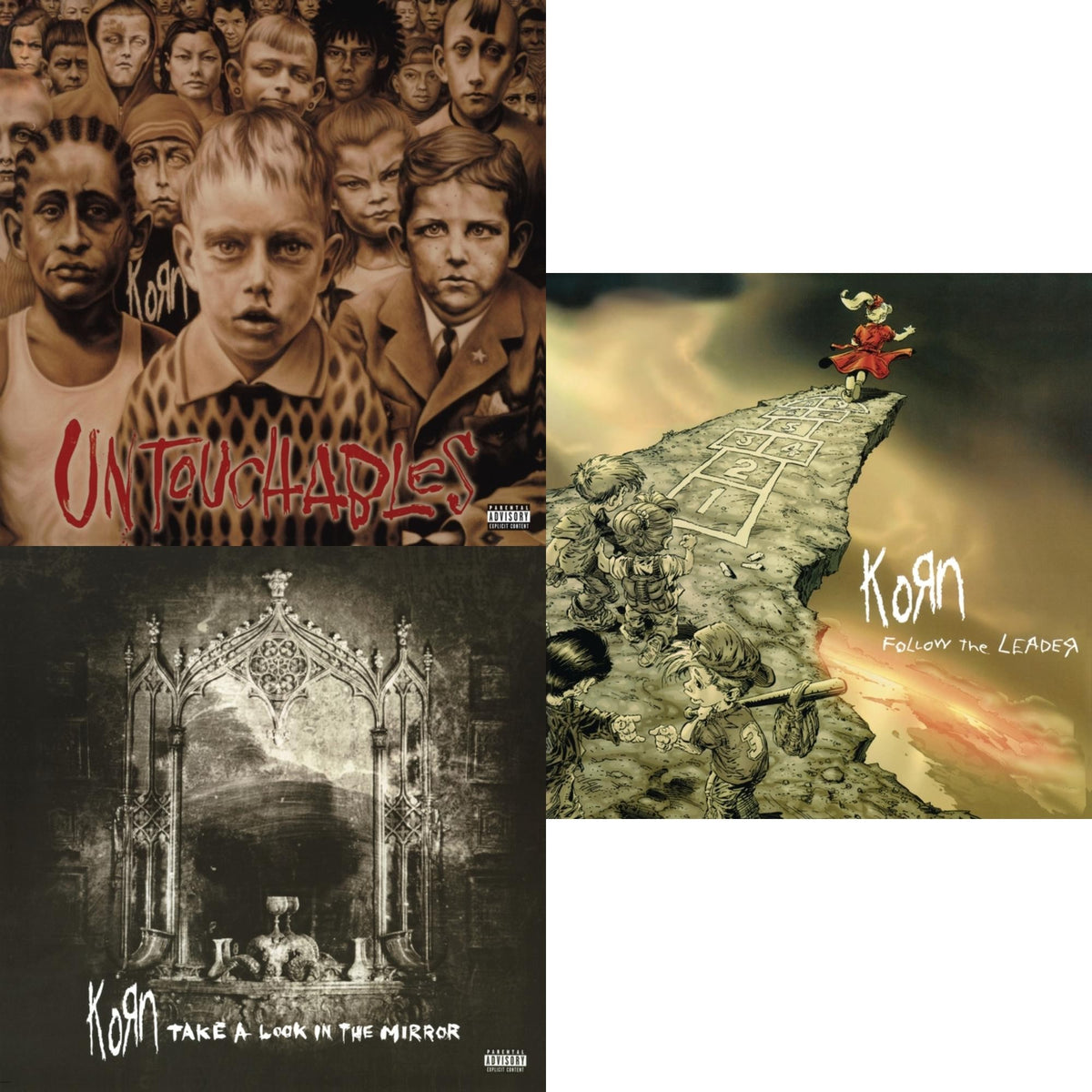 Take A Look In The Mirror (2 LP) (140G) & Untouchables (X) (2LP/140G) & Follow The Leader (Pa) (2 LP/140G)