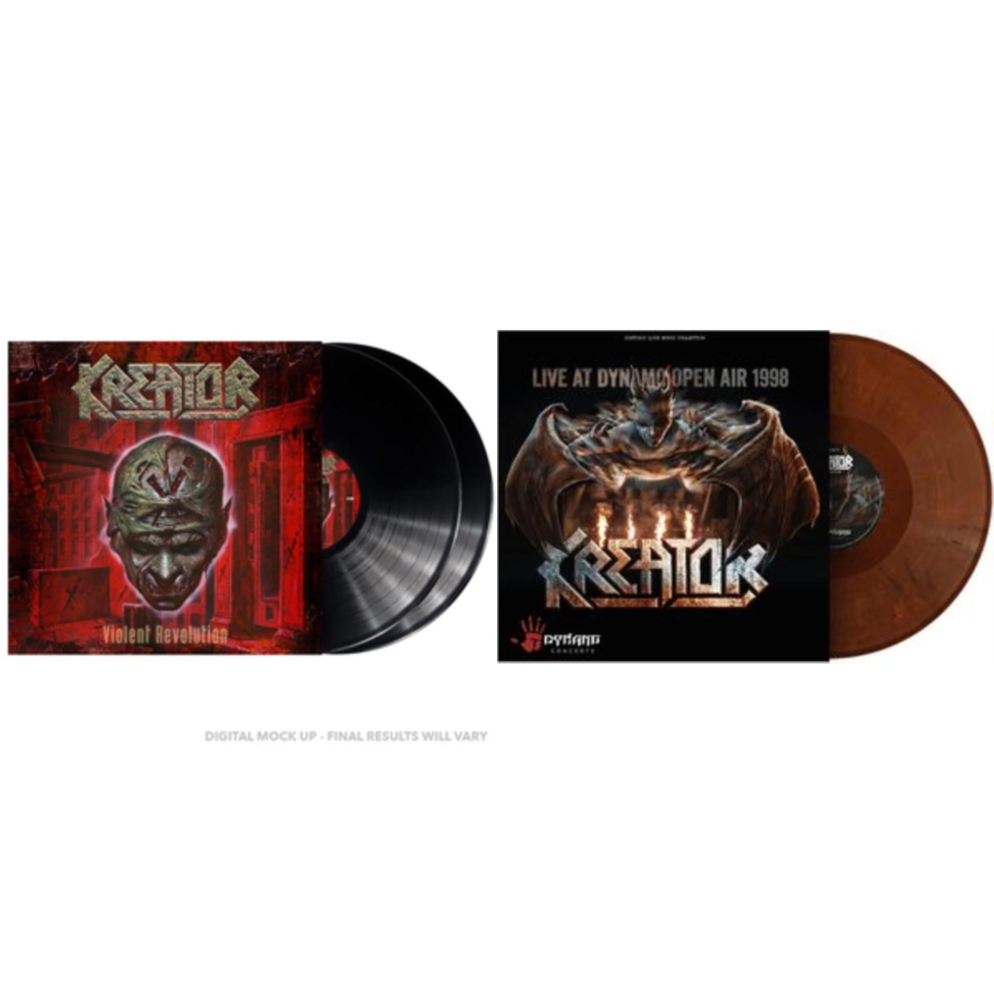 This is a 2 LP Vinyl SKU bundle.
1.This LP Vinyl is brand new.Format: LP VinylMusic Style: ThrashThis item's title is: Violent RevolutionArtist: KreatorLabel: Nuclear BlastBarcode: 727361564612Release Date: 5/17/2024
2.This LP Vinyl is brand new.