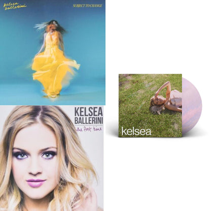 This is a 3 LP Vinyl SKU bundle.
1.This LP Vinyl is brand new.Format: LP VinylMusic Style: CountryThis item's title is: Subject To Change (Yellow Vinyl/2LP)Artist: Kelsea BalleriniLabel: BLACK RIVER ENTERTAINMENTBarcode: 196925367561Release Date: 6/2/2023
2.