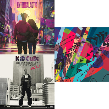 Entergalactic (X) & Boy Who Flew To & Insano (X) (Translucent Red Vinyl/2LP)