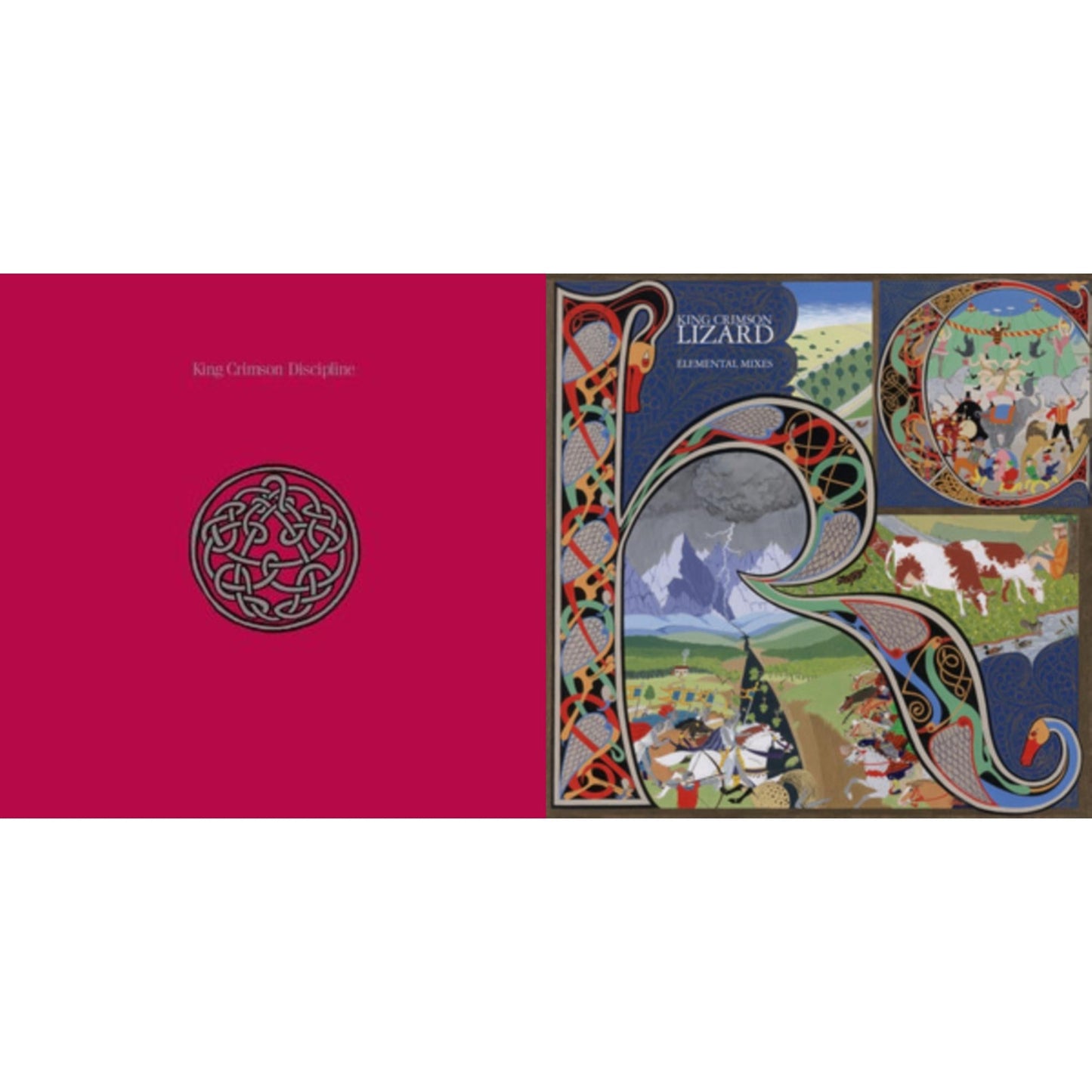 Discipline (200G/2022 Steven Wilson Remix) & Lizard (2025 David Singleton Elemental Mixes)