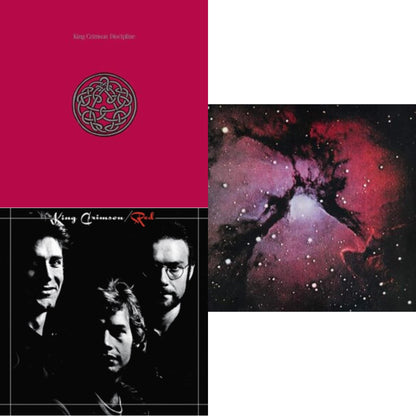 Islands (200G/Remix/Ltd) & Discipline (200G/2022 Steven Wilson Remix) & Red (200G)