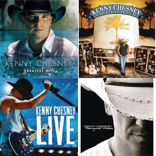 Greatest Hits & Greatest Hits Ii & Kenny Chesney Live & Hemingway's Whiskey