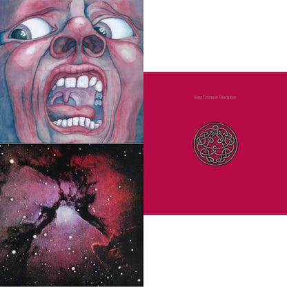 This is a 3 LP Vinyl SKU bundle.
1.This LP Vinyl is brand new.Format: LP VinylMusic Style: Prog RockThis item's title is: Islands (200G/Remix/Ltd)Artist: King CrimsonLabel: PANEGYRICBarcode: 633367791917Release Date: 6/26/2020
2.This LP Vinyl is brand new.