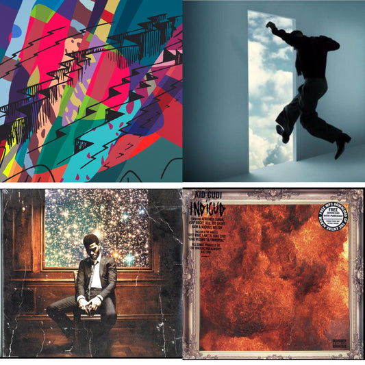 Insano (X) (Translucent Red Vinyl/2LP) & Free (X) (2LP) & Man On Moon 2: Legend Of Mr Rager & Indicud