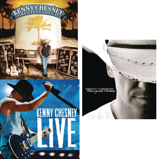 Greatest Hits Ii & Kenny Chesney Live & Hemingway's Whiskey