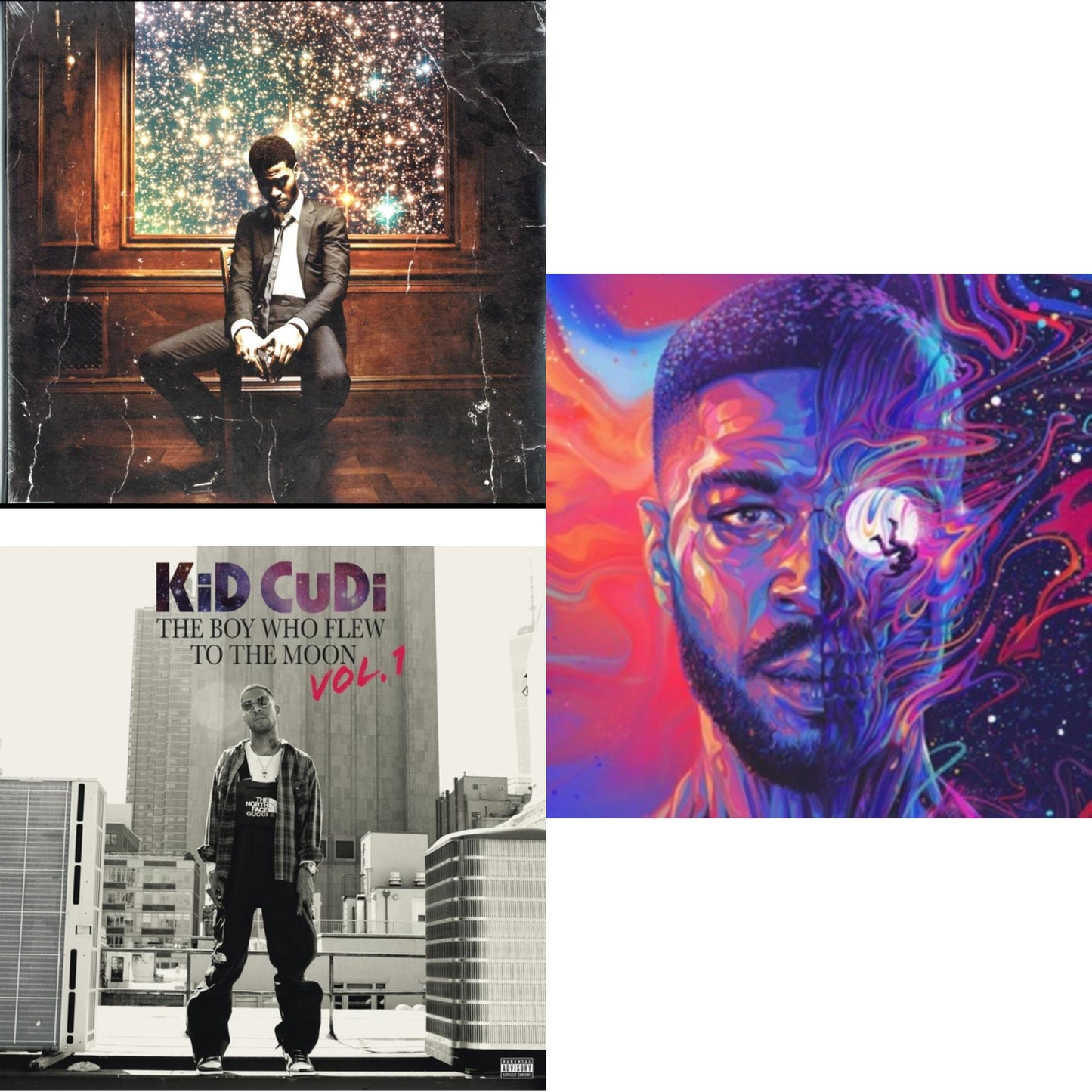 Man On The Moon Iii: The Chosen (2LP) & Boy Who Flew To & Man On Moon 2: Legend Of Mr Rager