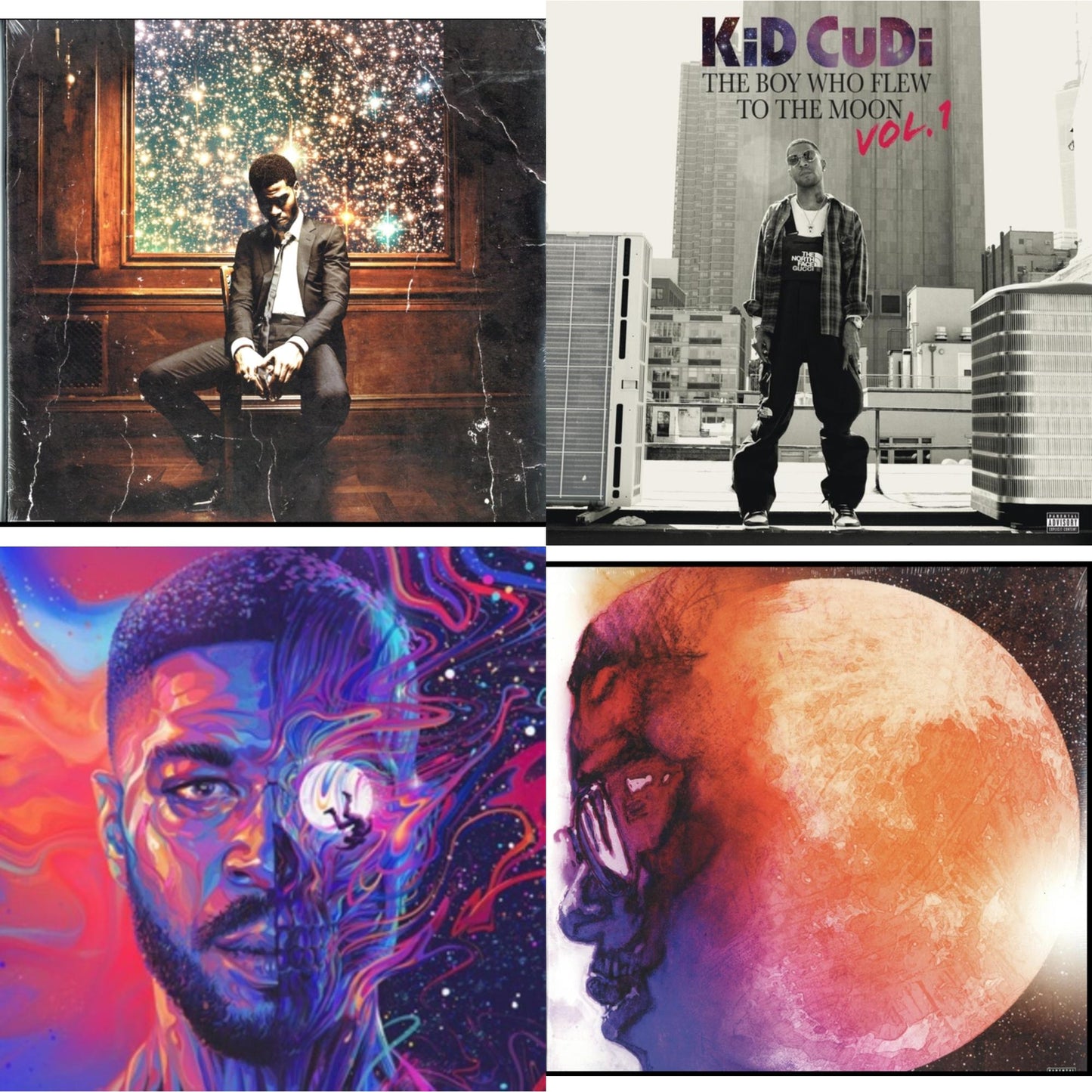 Man On The Moon Iii: The Chosen (2LP) & Boy Who Flew To & Man On Moon: End Of Day & Man On Moon 2: Legend Of Mr Rager