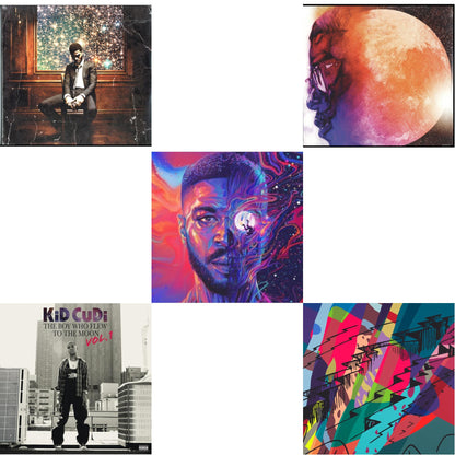 Man On The Moon Iii: The Chosen (2LP) & Boy Who Flew To & Insano (X) (Translucent Red Vinyl/2LP) & Man On Moon: End Of Day & Man On Moon 2: Legend Of Mr Rager