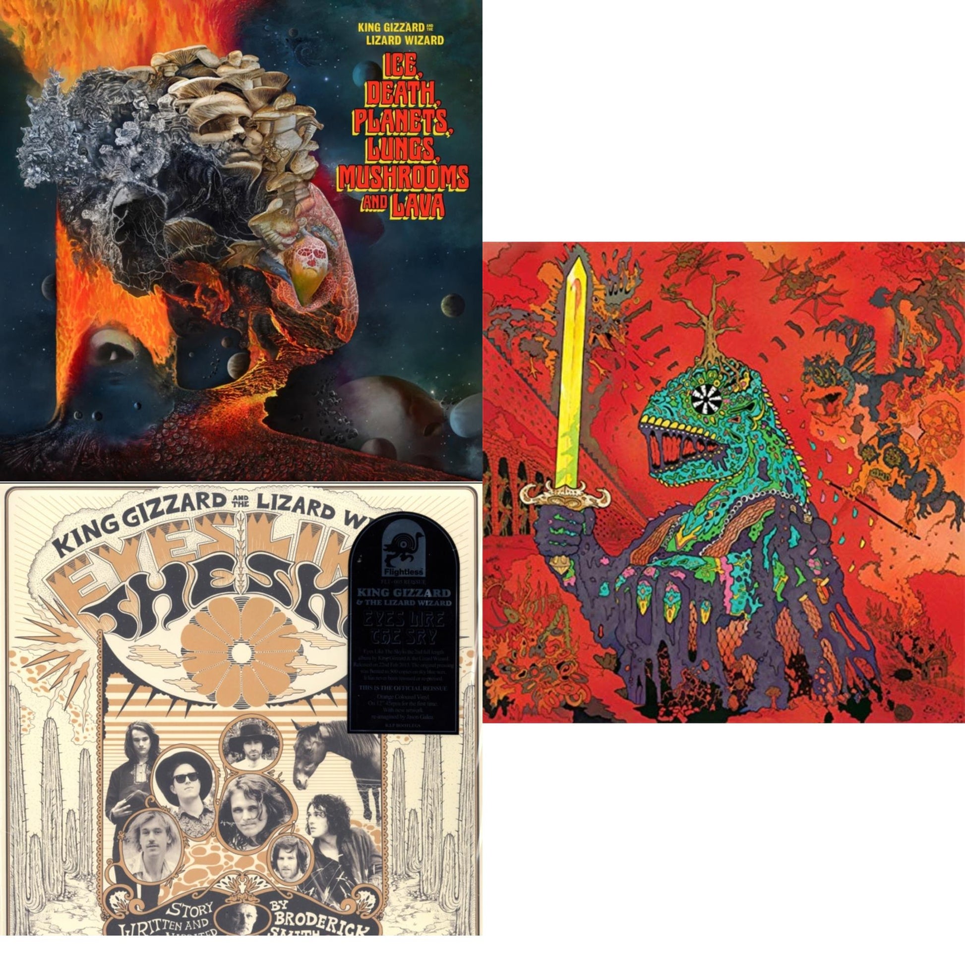 This is a 3 LP Vinyl SKU bundle.
1.This LP Vinyl is brand new.