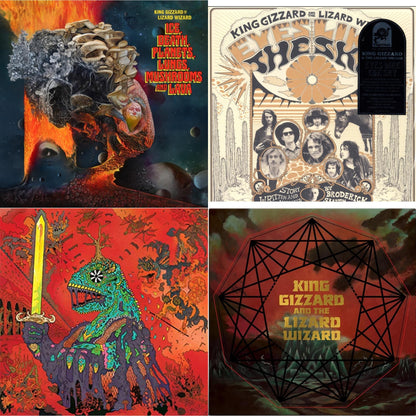 This is a 4 LP Vinyl SKU bundle.
1.This LP Vinyl is brand new.