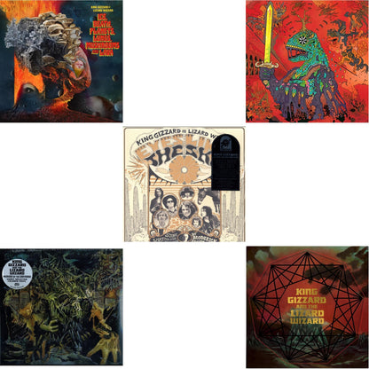 This is a 5 LP Vinyl SKU bundle.
1.This LP Vinyl is brand new.