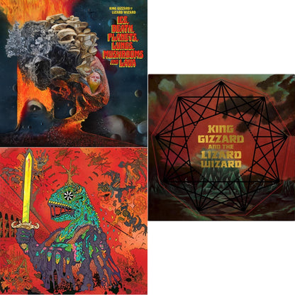 This is a 3 LP Vinyl SKU bundle.
1.This LP Vinyl is brand new.