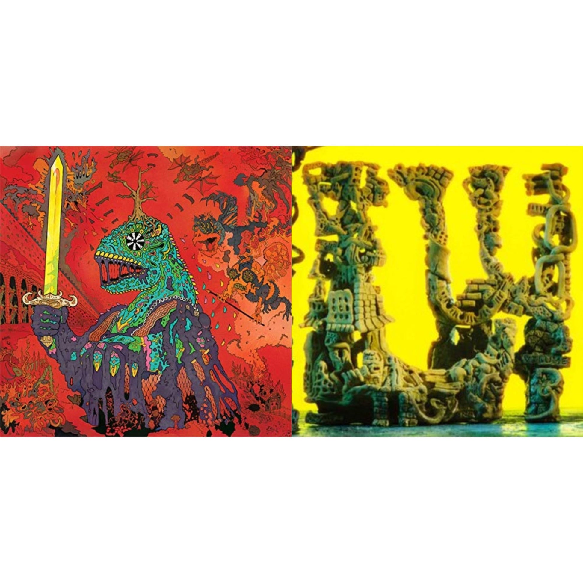This is a 2 LP Vinyl SKU bundle.
1.This LP Vinyl is brand new.Format: LP VinylMusic Style: Psychedelic RockThis item's title is: L.W.Artist: King Gizzard & The Lizard WizardLabel: KGLWBarcode: 842812139918Release Date: 5/28/2021
2.This LP Vinyl is brand new.