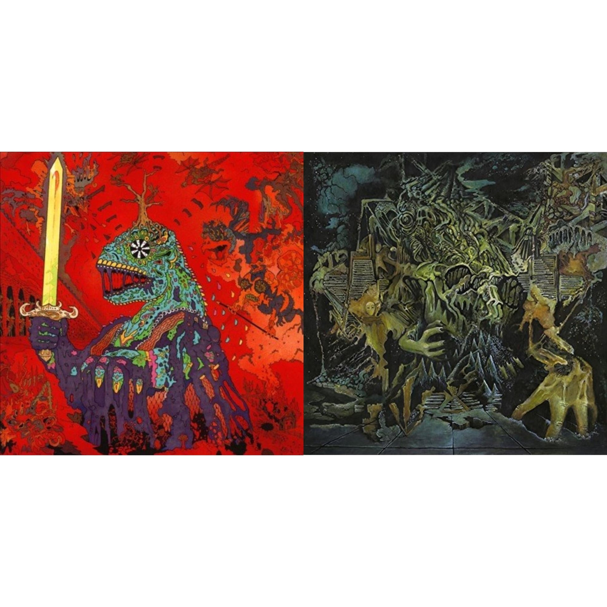 This is a 2 CD SKU bundle.
1.This CD is brand new.Format: CDThis item's title is: Murder Of The UniverseArtist: King Gizzard & The Lizard WizardLabel: ATO RECORDSBarcode: 880882299323Release Date: 6/23/2017
2.This CD is brand new.