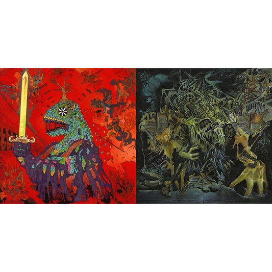 This is a 2 CD SKU bundle.
1.This CD is brand new.Format: CDThis item's title is: Murder Of The UniverseArtist: King Gizzard & The Lizard WizardLabel: ATO RECORDSBarcode: 880882299323Release Date: 6/23/2017
2.This CD is brand new.