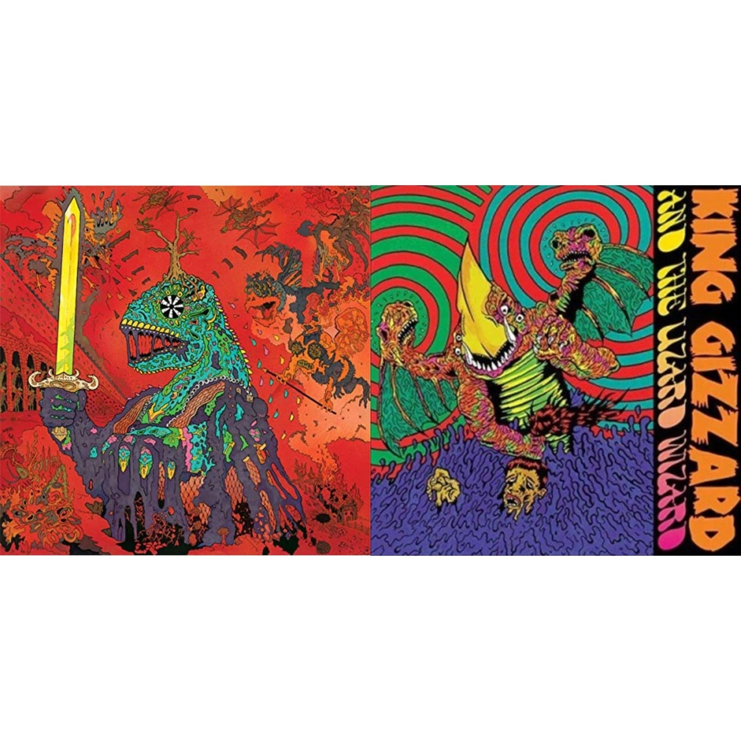 This is a 2 LP Vinyl SKU bundle.
1.This LP Vinyl is brand new.Format: LP VinylMusic Style: Garage RockThis item's title is: Willoughby's Beach (Tangerine LP Vinyl)Artist: King Gizzard & The Lizard WizardLabel: ATO RECORDSBarcode: 880882339319Release Date: 11/16/2018
2.