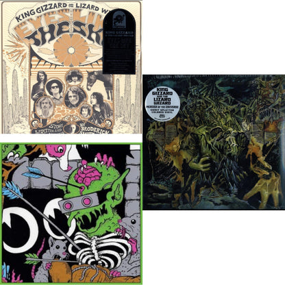 This is a 3 LP Vinyl SKU bundle.
1.This LP Vinyl is brand new.Format: LP VinylMusic Style: Stoner RockThis item's title is: Live In Brussels '19 (140G/3LP)Artist: King Gizzard & The Lizard WizardLabel: DRASTIC PLASTICBarcode: 856684006032Release Date: 9/3/2021
2.