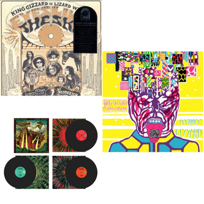 This is a 3 LP Vinyl SKU bundle.
1.This LP Vinyl is brand new.Format: LP VinylThis item's title is: Live In Adelaide '19 (Fuzz Club Official Bootleg)Artist: King Gizzard & The Lizard WizardLabel: FUZZ CLUBBarcode: 5060467887144Release Date: 1/10/2025
2.This LP Vinyl is brand new.
