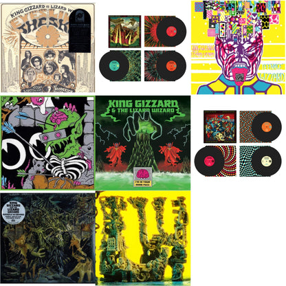 This is a 8 LP Vinyl SKU bundle.
1.This LP Vinyl is brand new.Format: LP VinylThis item's title is: Live In Brussels '19 (Fuzz Club Official Bootleg)Artist: King Gizzard & The Lizard WizardLabel: FUZZ CLUBBarcode: 5060467887106Release Date: 1/10/2025
2.This LP Vinyl is brand new.